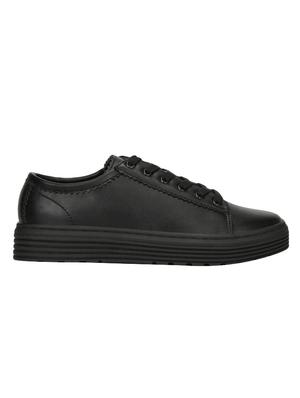 black lace-up sneakers - 16386416 - Standard Image - 2