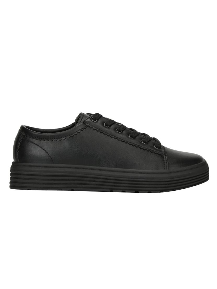 black lace-up sneakers - 16386416 - Zoom Image - 2