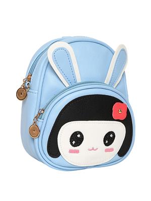 blue leatherette (pu) fashion backpack - 16386713 - Standard Image - 5
