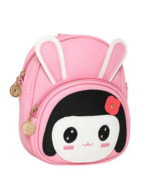 pink leatherette (pu) fashion backpack - 16386714 - Standard Image - 5