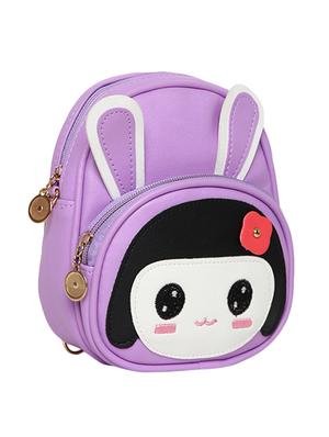 purple leatherette (pu) fashion backpack - 16386715 - Standard Image - 5