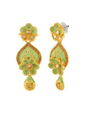 green metal other necklace - 16386911 - Standard Image - 2