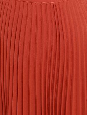 high rise accordion pleated skirt - 16389087 - Standard Image - 5