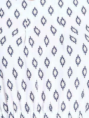 round neck pocket detail a-line dress - 16389484 - Standard Image - 5