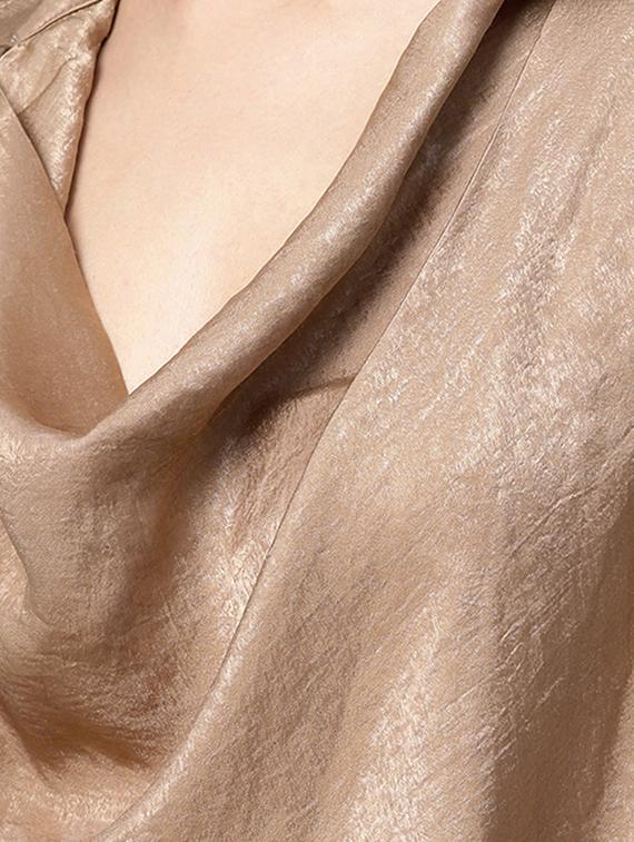cowl neck flute sleeved top - 16389702 - Zoom Image - 5