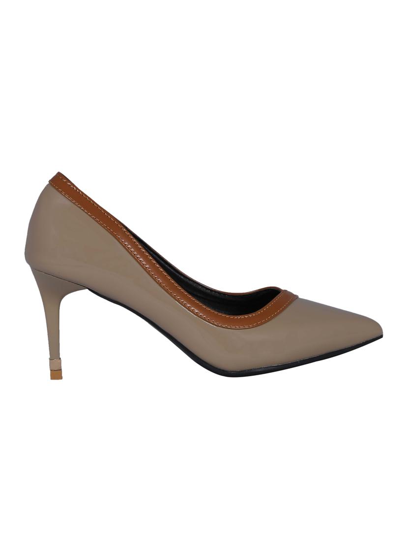 grey slip on pumps - 16390774 - Zoom Image - 2