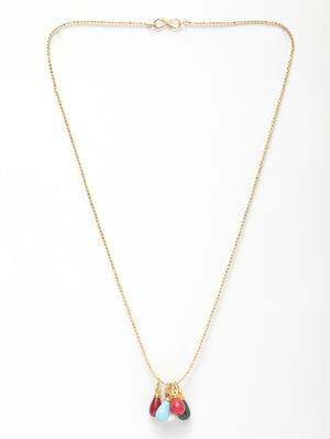 multi colored chain necklace - 16391728 - Standard Image - 2
