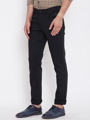 black plain denim jeans - 16396820 - Standard Image - 2