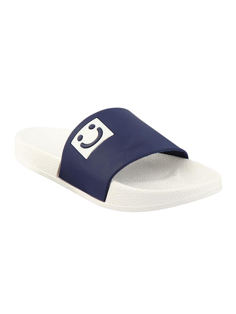 blue slip on slides - 16401669 - Zoom Image - 2