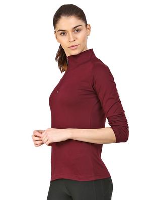 turtle neck zip detail sweatshirt - 16401824 - Standard Image - 2