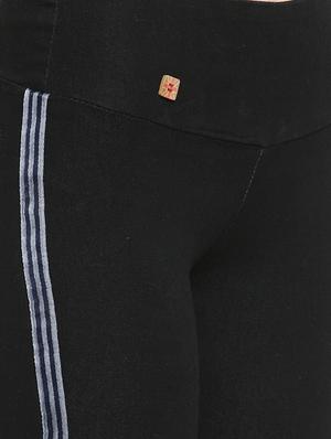 side taped high rise jeggings - 16403048 - Standard Image - 5