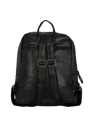 black leatherette (pu) regular backpack - 16403069 - Standard Image - 2