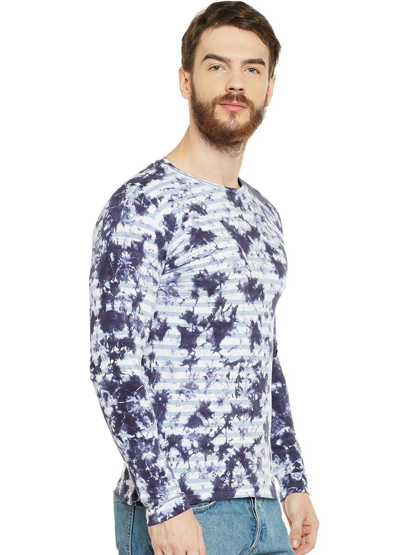blue cotton tshirt - 16405819 - Zoom Image - 2