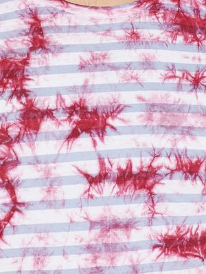 maroon cotton tshirt - 16405820 - Standard Image - 5