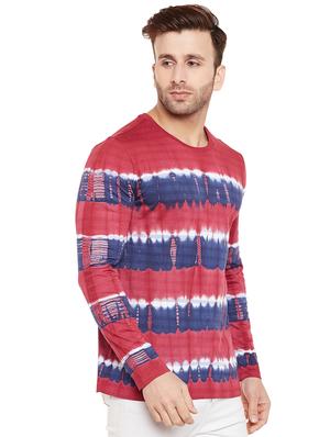 maroon cotton tshirt - 16405823 - Standard Image - 2