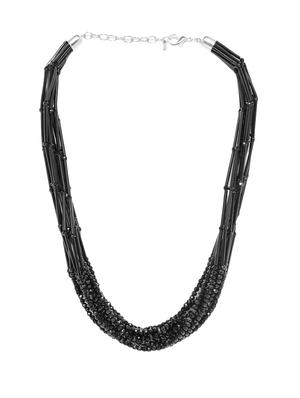 black metal short necklace - 16407162 - Standard Image - 2
