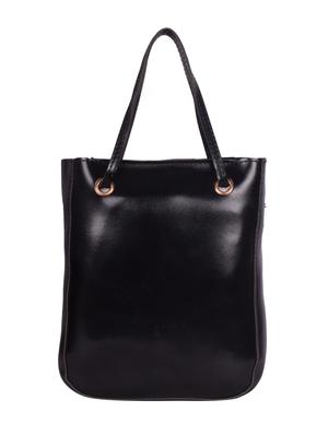 black leatherette (pu) regular sling bag - 16407800 - Standard Image - 2