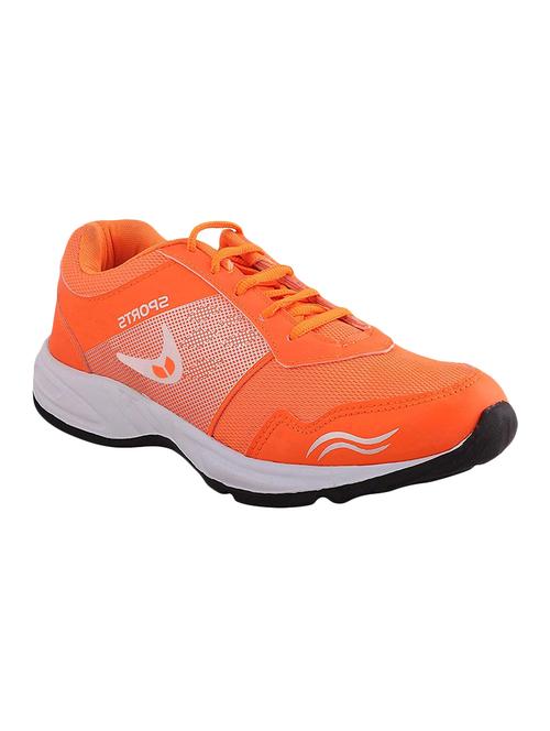 ETHICS orange mesh sport shoes - 16407860 - Standard Image - 1