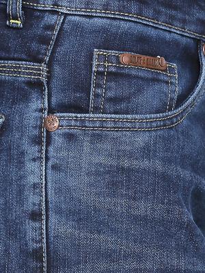 dark blue denim shorts - 16408318 - Standard Image - 5