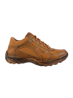 walkway tan leather lace up shoes - 16408541 - Standard Image - 2