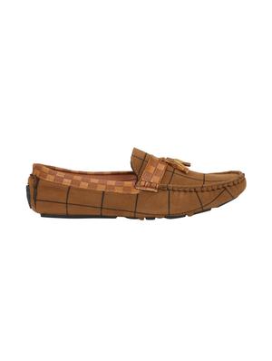 zebx brown suede slip on loafers - 16408636 - Standard Image - 2