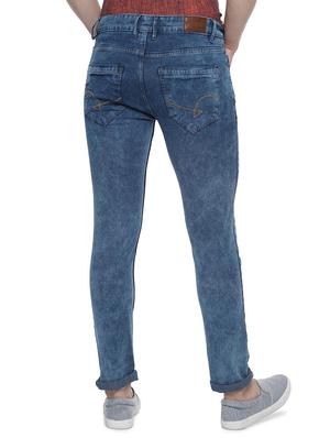blue light washed denim jeans - 16409106 - Standard Image - 2