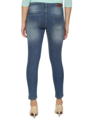 mid rise pocket detail jeans - 16409286 - Standard Image - 2