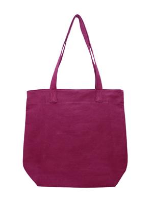 pink canvas hobo shopping bag - 16409682 - Standard Image - 2
