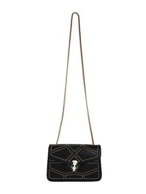 black leatherette (pu) regular sling bag - 16410423 - Standard Image - 5