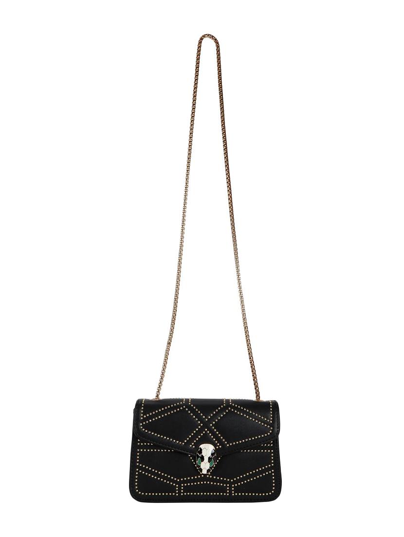 black leatherette (pu) regular sling bag - 16410423 - Zoom Image - 5