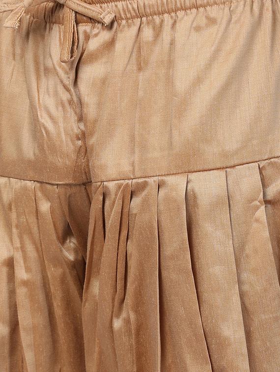 grey solid dhoti kurta set - 16416546 - Zoom Image - 5