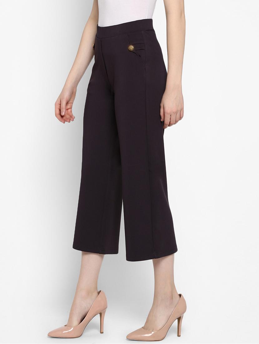 high rise solid culottes - 16417821 - Zoom Image - 2