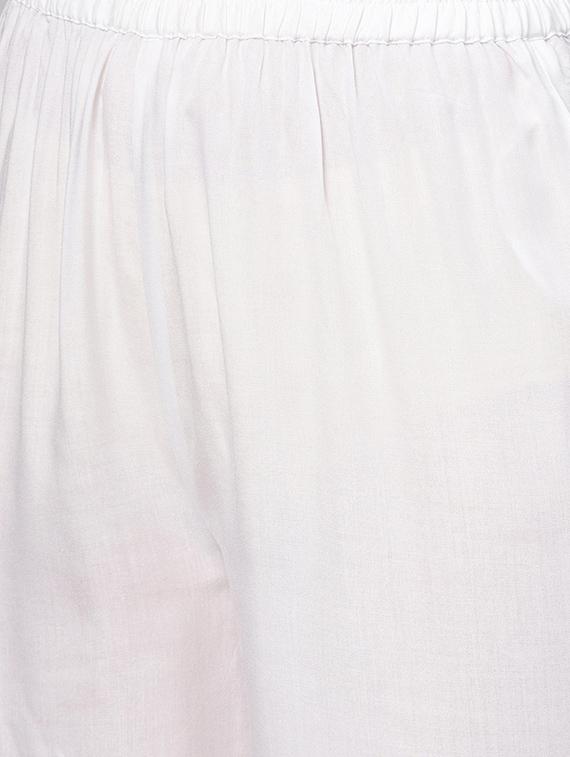 solid kurta palazzo set - 16417930 - Zoom Image - 5