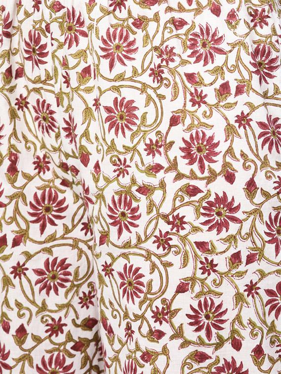 printed kurta palazzo set - 16417942 - Zoom Image - 5
