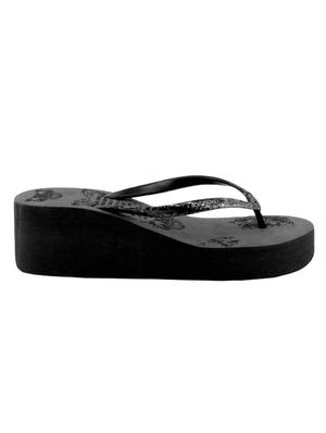 sapatos black slippers flip flops - 16417965 - Standard Image - 2