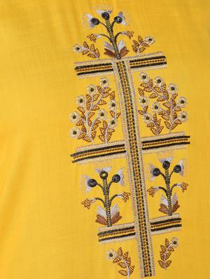 embroidered kurta palazzo set - 16419123 - Standard Image - 5