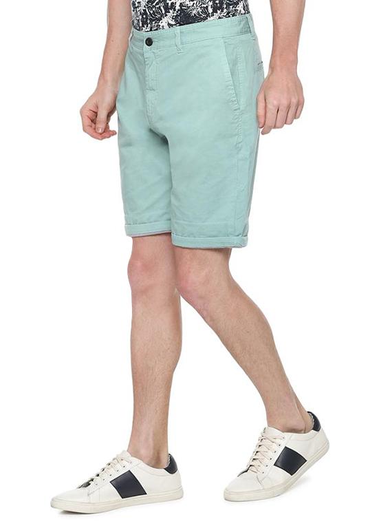 green solid short - 16419213 - Zoom Image - 2