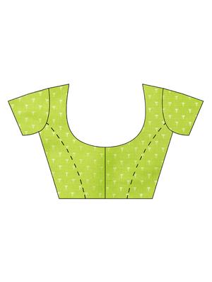 chevron printed saree with blouse - 16420316 - Standard Image - 2
