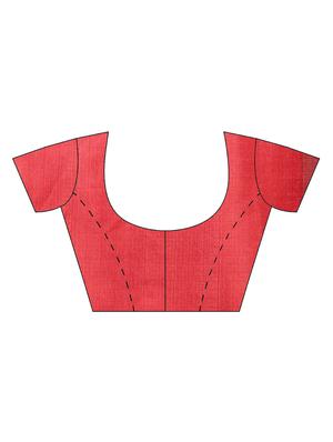 conversational printed saree with blouse - 16420319 - Standard Image - 2