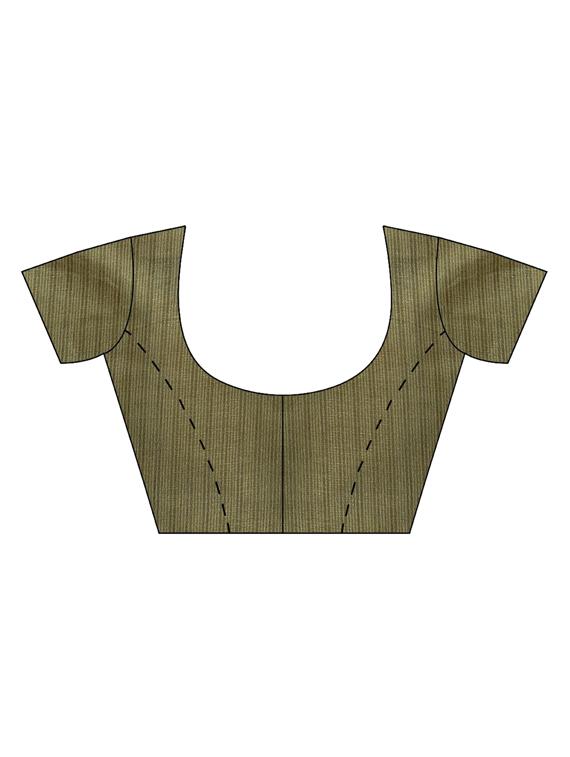 conversational printed saree with blouse - 16420329 - Zoom Image - 2