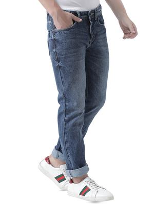 blue light washed denim jeans - 16420632 - Standard Image - 2