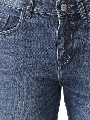 blue light washed denim jeans - 16420632 - Standard Image - 5