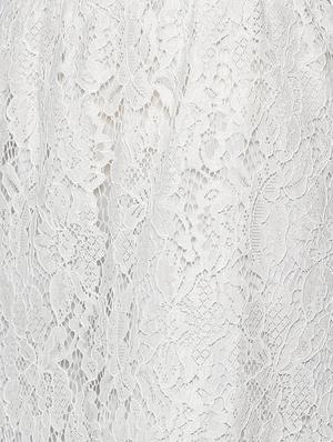 eyelash detail hem laced skirt - 16422489 - Standard Image - 5
