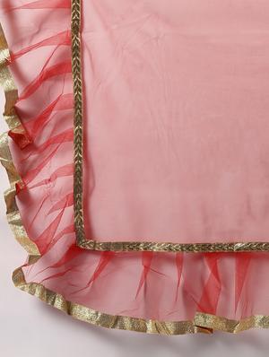 ruffled fusion saree with blouse - 16423433 - Standard Image - 5
