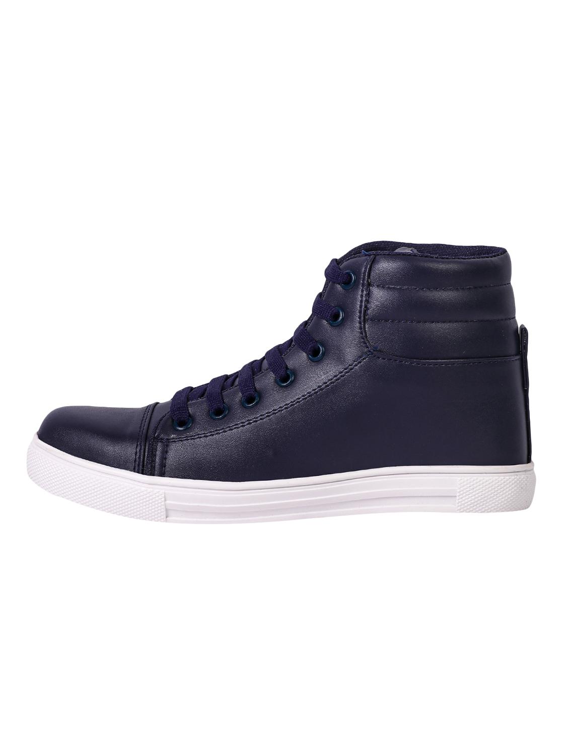 blue lace-up sneakers - 16423475 - Zoom Image - 2