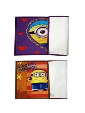 set of 2 multi colored polyester mat - 16423496 - Standard Image - 2