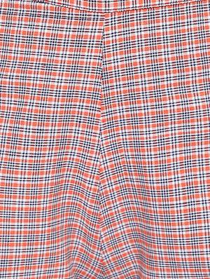high rise checkered trouser - 16423963 - Standard Image - 5