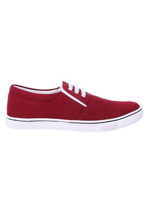 footprint maroon canvas slipons - 16424300 - Standard Image - 2