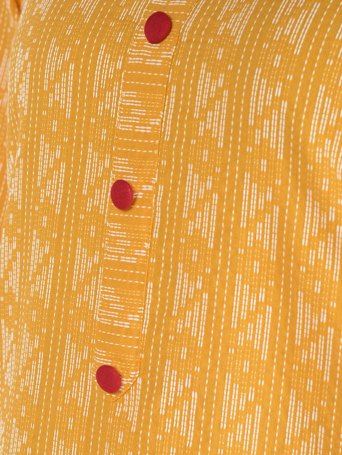 kaantha detail straight kurta - 16425363 - Zoom Image - 5