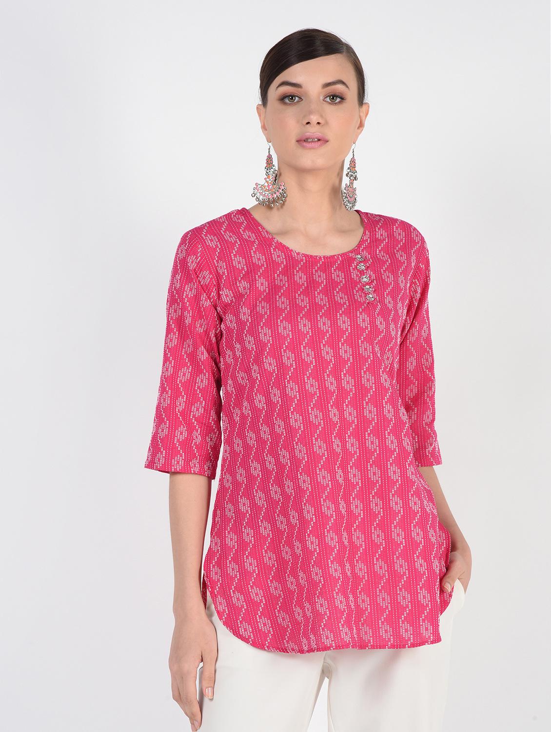 kaantha straight kurti - 16425367 - Zoom Image - 2